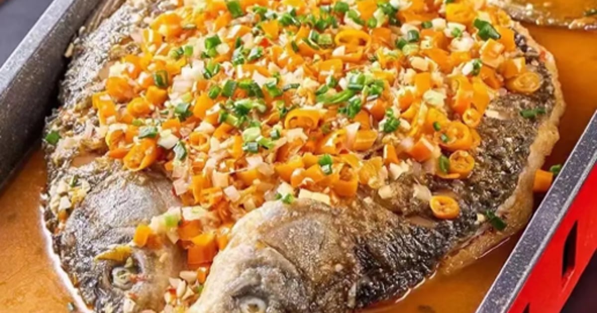 Spicy & Sour Whole Fish 招牌酸辣烤鱼- DJ Kitchen - Asian Bistro