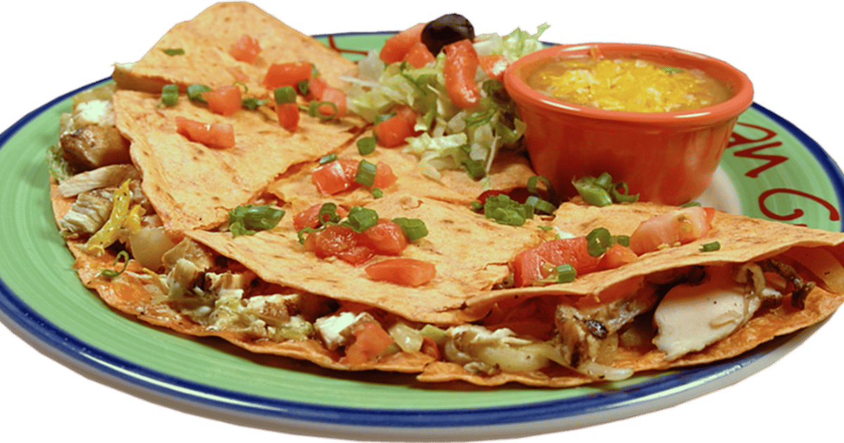 Fajita Quesadilla Dinner Menu Arriba Mexican Grill New Mexican