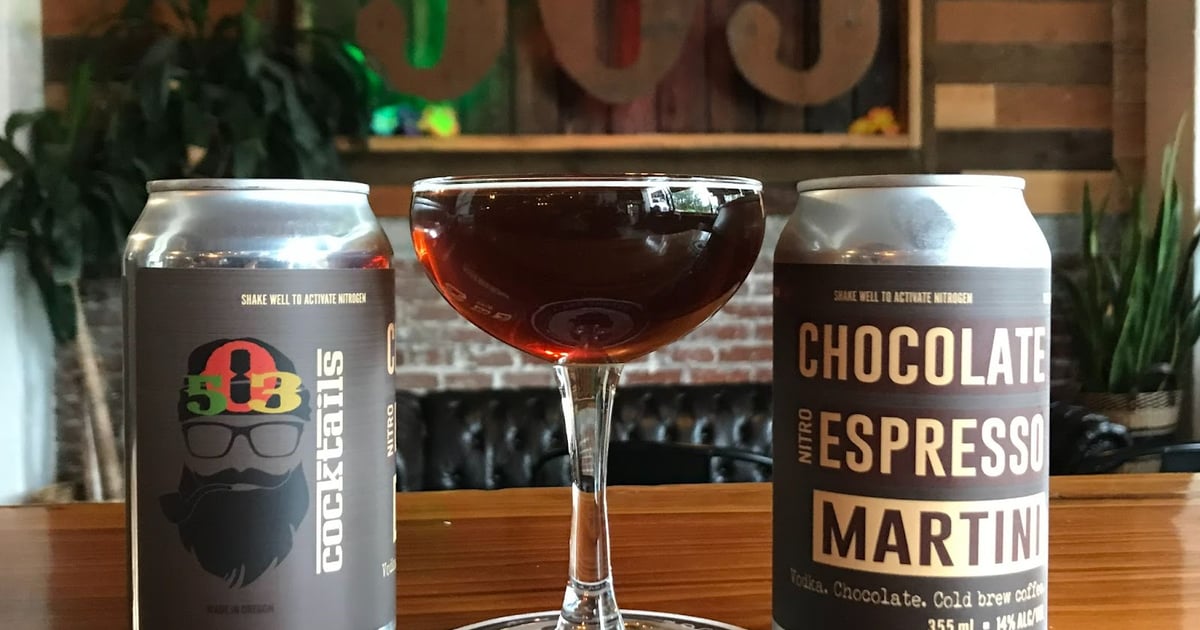 503 Distilling Chocolate Espresso Martini On Tap Spring Creek Brewing Company