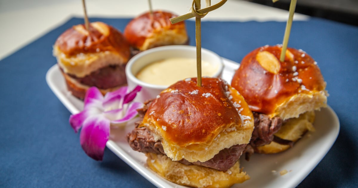 SP Sliders Dinner Menu Southern Prime Steakhouse Restaurant in