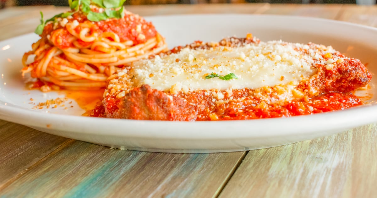 Veal Parmesan DINNER Zarrella's Italian & Wood Fired Pizza