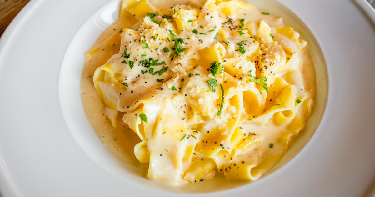 Pappardelle Alfredo Zarrella's Italian Wood Fired Pizza