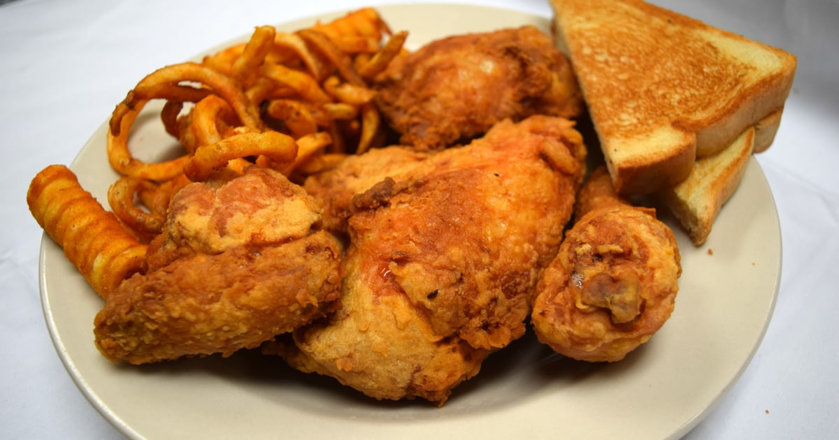 1/2 Basket Broasted Chicken Basket Our Menu Riverboat Lanes