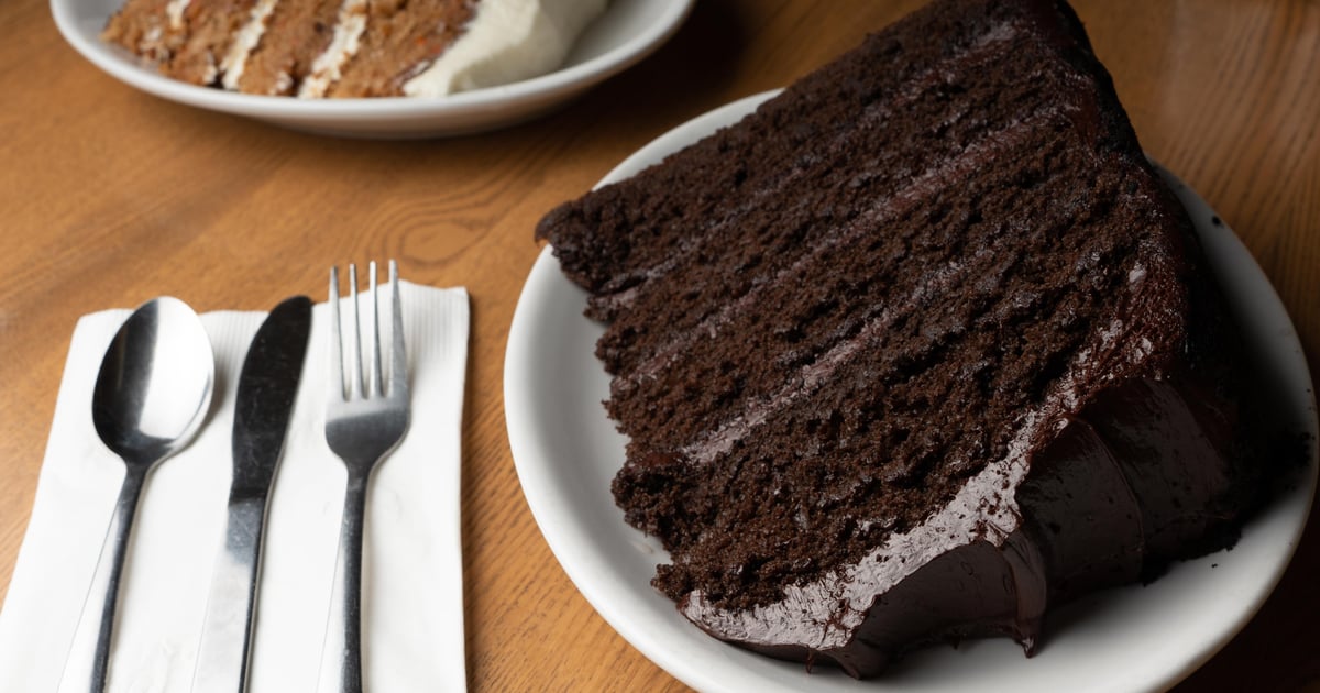 Chocolate Cake Lunch & Dinner Los Amigos Restaurant Mexican