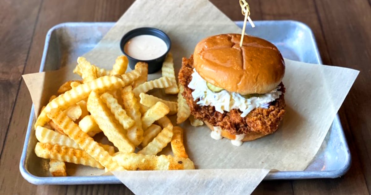 Hot Chicken Sandwich - Lucky Bastard Saloon | Live Music Honky