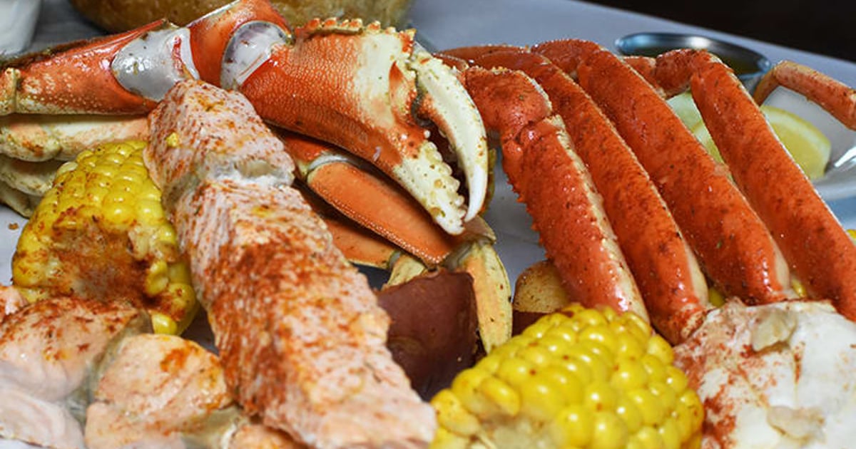 Crab & Salmon Menu The Crab Pot Bellevue Seafood Restaurant in