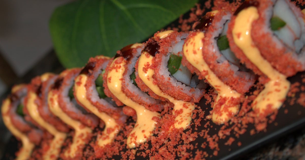 HOT CHEETOS ROLL Sushi Osaka Japanese Steakhouse Authentic