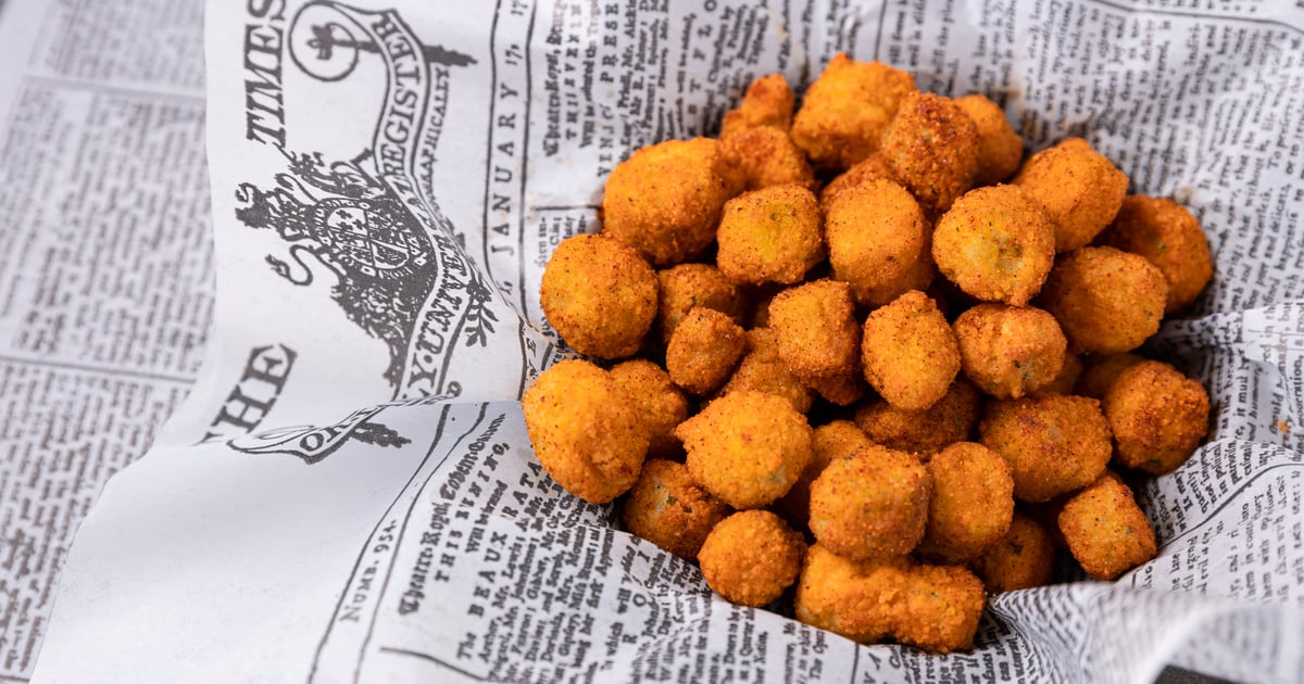 Fried Okra STARTERS Kickin Kasian Asian Cajun Fusion in Northridge