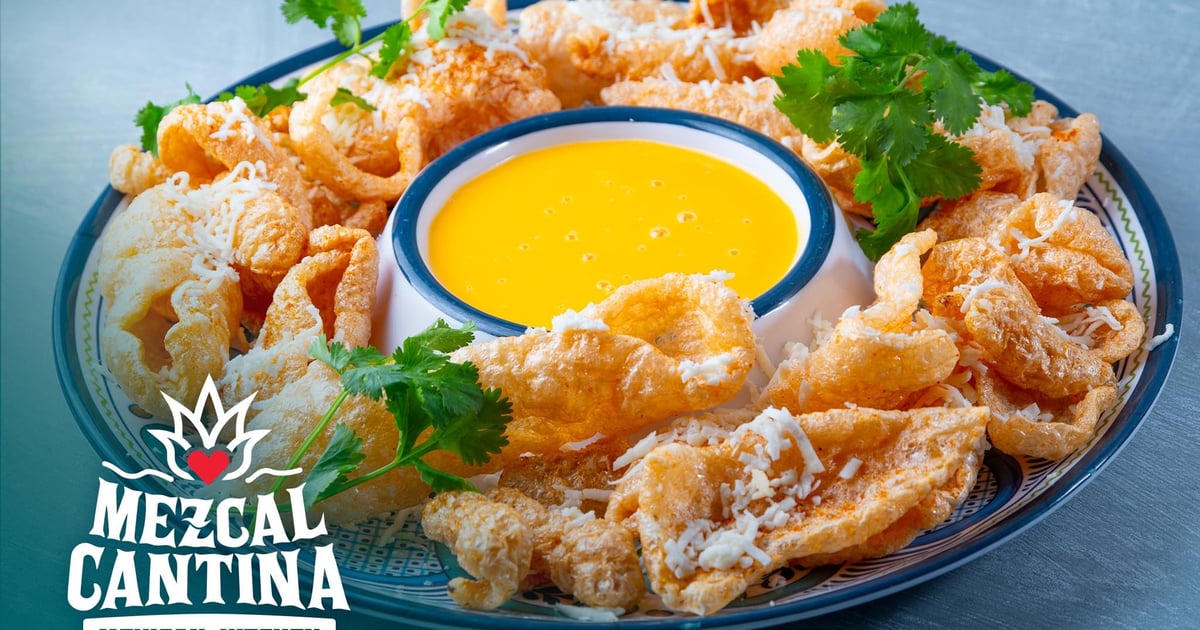 Chicharrones & White Jalapeño Queso Dinner Mezcal Cantina Mexican
