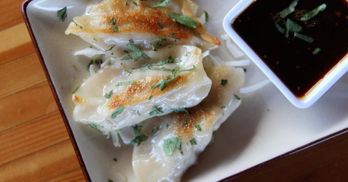PanSeared Potstickers Happy Hour Menu Ling & Louie's Asian Bar and Grill