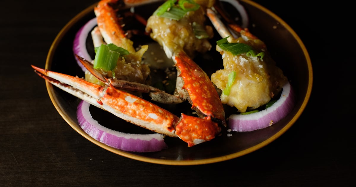 fried blue crab fried blue crab