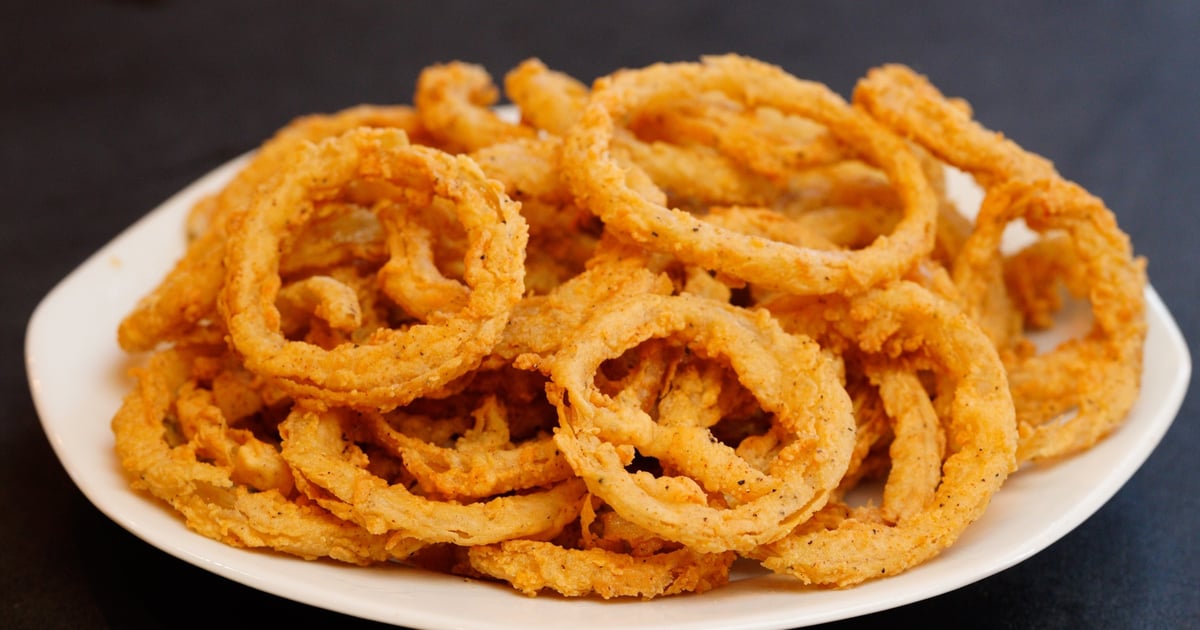 Onion Rings Menu Wings Over USA Chicken Wings Restaurant in TX
