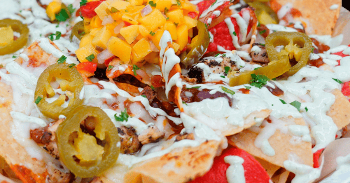 Red Top's Deep Dish Nachos - Red Top Brewhouse-Brewpub in Acworth, GA