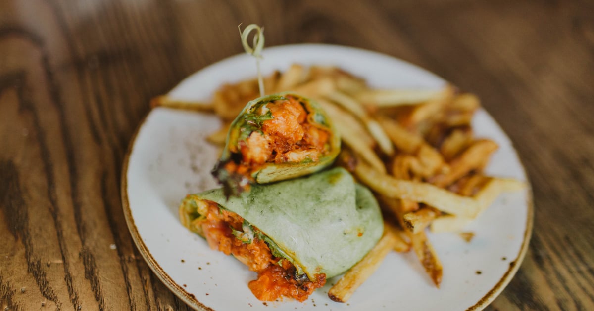 Buffalo Chicken Wrap Food Red Top BrewhouseBrewpub in Acworth, GA