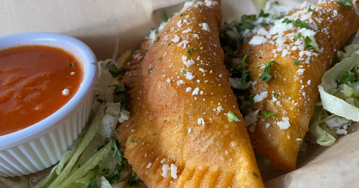 Crab Empanada Menu Latin American