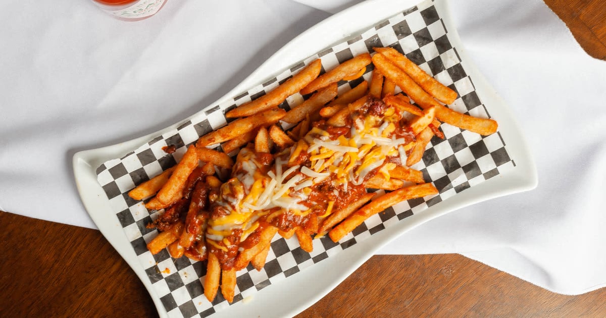 Chili Cheese Fries Menu Buena Lanes & Pins Grill Sports Bar in