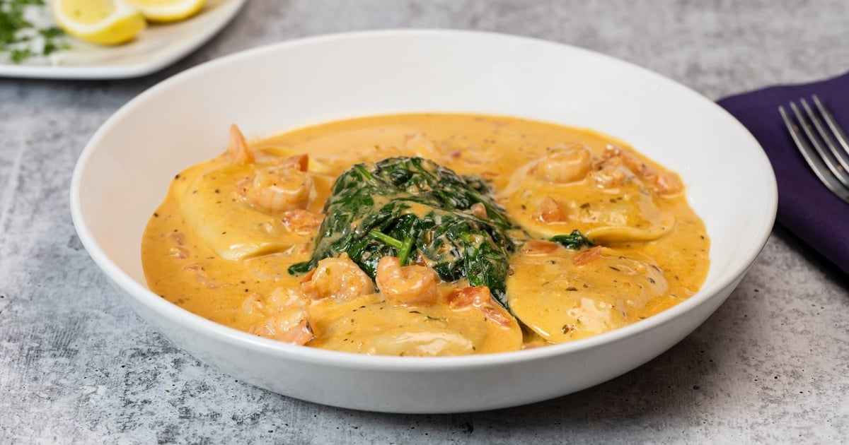 Crawfish Ravioli - L - Louisiana Bistreaux Seafood Kitchen