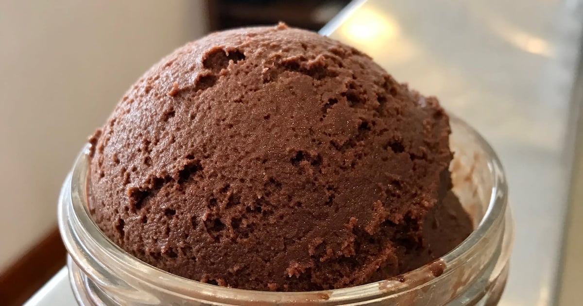 Chocolate Almond Milk Ice cream Flavors Little Calf Creamery and