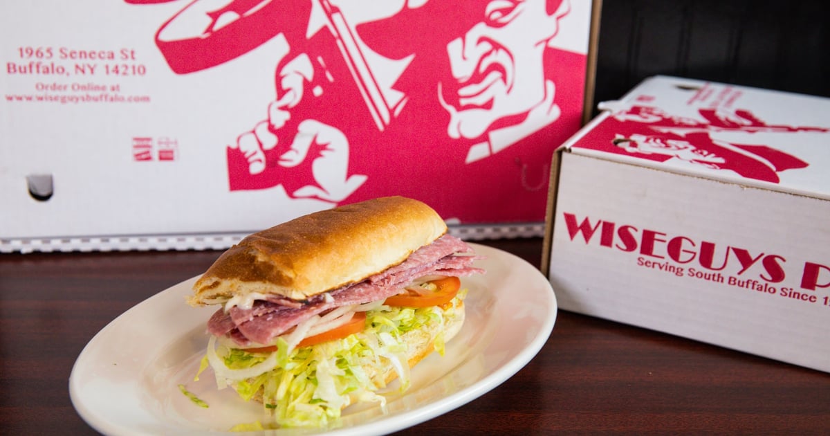 Salami Subs & Hoagies Wise Guys Pizza Pizza Restaurant in Buffalo, NY