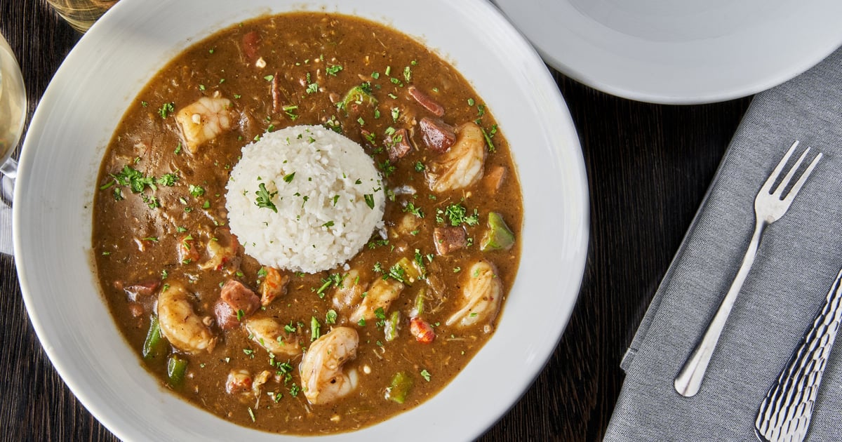Louisiana Gumbo Dinner High Tide Seafood Restaurant