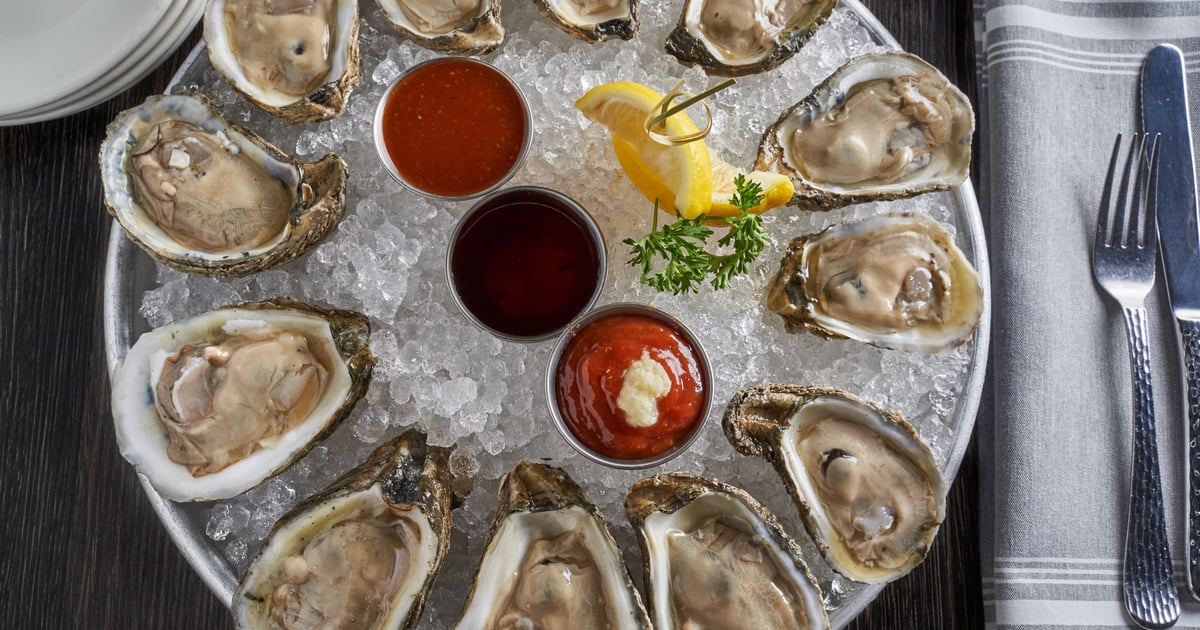 Oysters on The Half ½ Shell - ½ Dozen or Dozen* - Dinner - High Tide ...