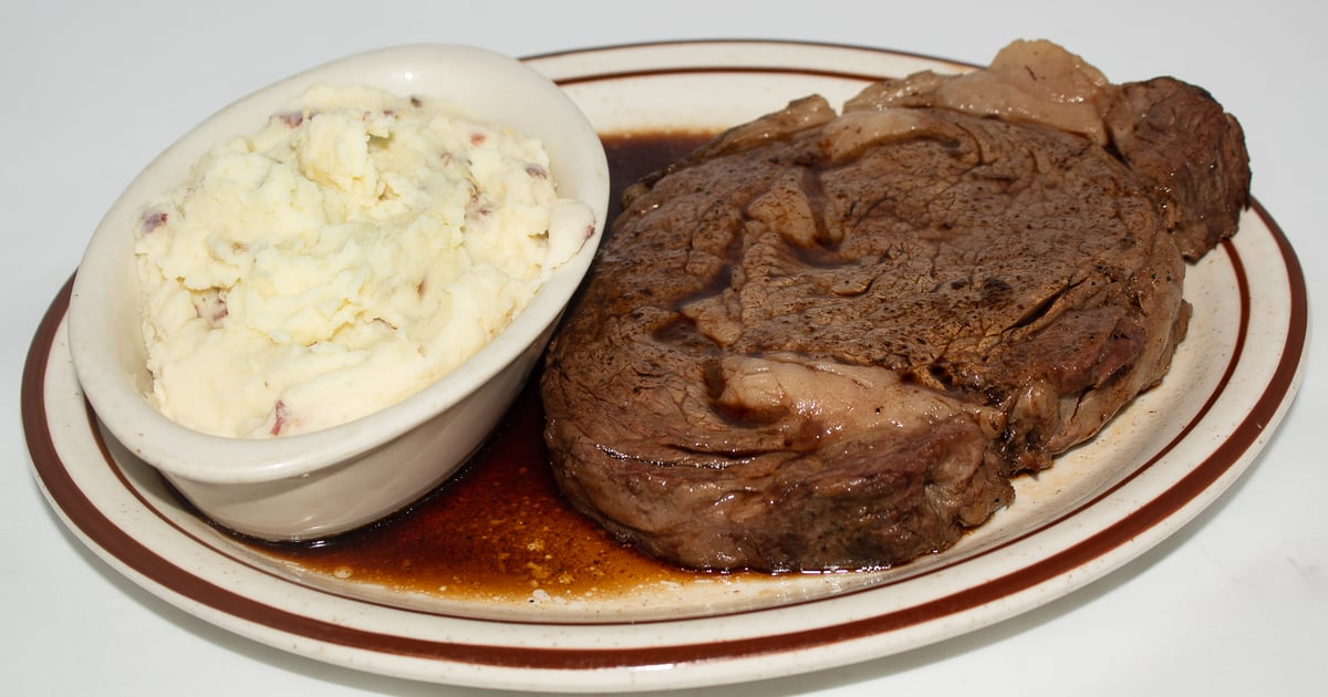 Prime Rib Lunch & Dinner Tiny's Restaurant Diner in Ayer, MA