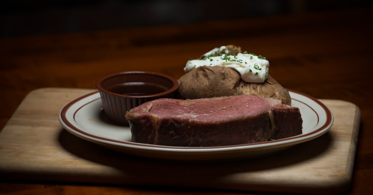 16 Ounce boneless Dinner Chuck's Steak House, Myrtle Beach Steak