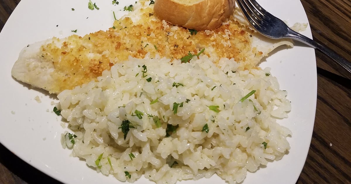 Parmesan Broiled Haddock Dinner Roman's