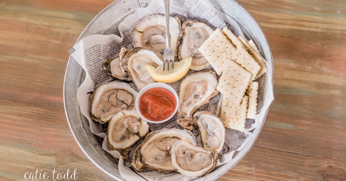 Oysters On the Half Shell Happy Hour Menu Buoys on the Boulevard