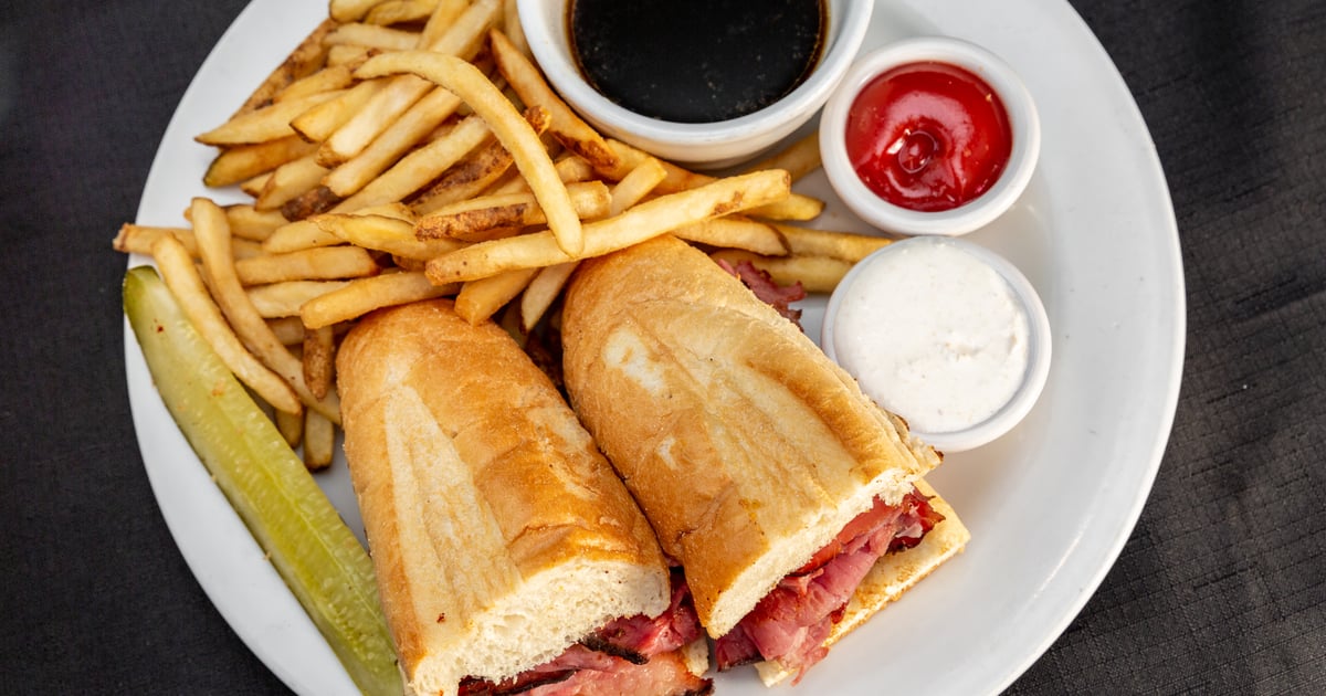 Pastrami Dip Lunch & Dinner