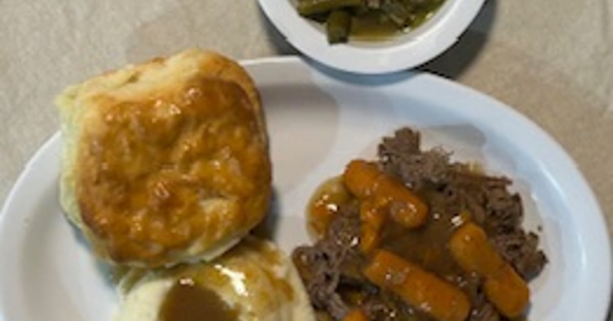 Our Famous Grandma's Tender Pot Roast - 2024 Biscuit Barn Menu - The ...