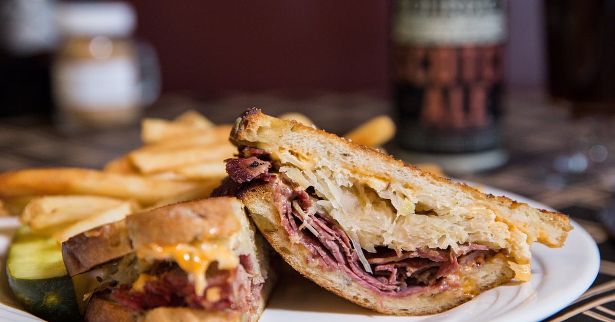 Reuben sandwich - Lunch - D & R Depot Restaurant - Diner in Le Roy, NY