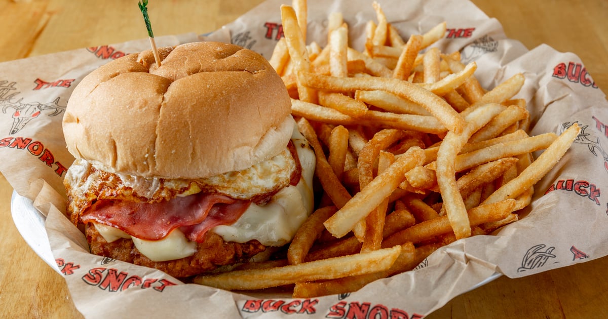 Deluxe Chicken Cordon Bleu Main Menu Buck Snort American