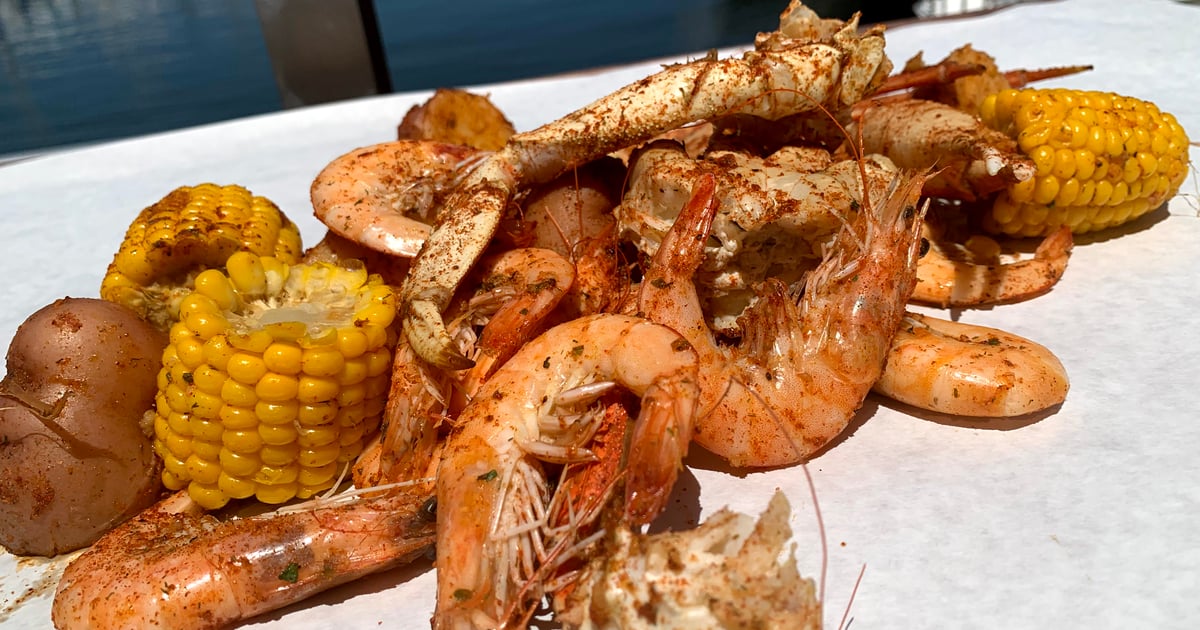 Crab & Shrimp in the Shell Restaurant Menu The Crab Pot Long Beach