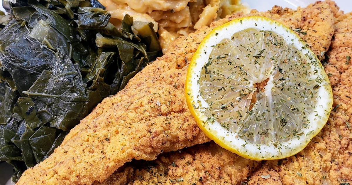 Catfish Plate Menu The Best Soul Food in Covington Ga.