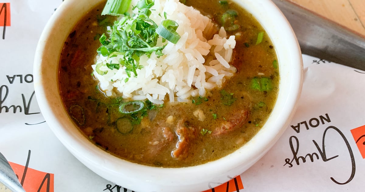 8oz Cup of Filé Gumbo - Nice Guys Nola