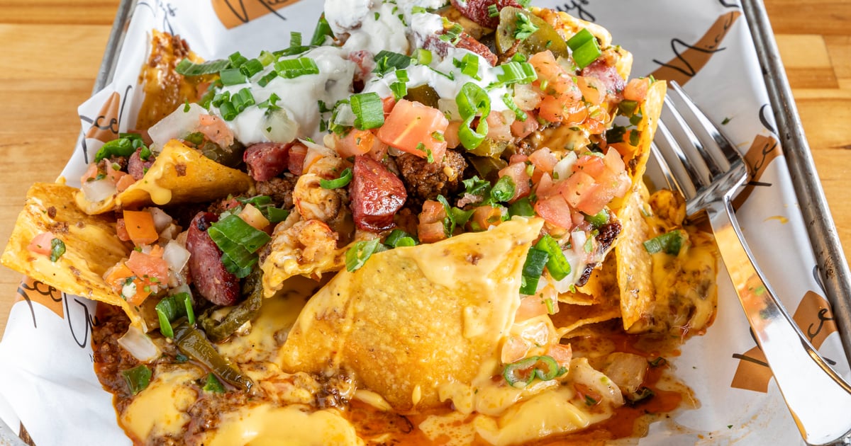Not So Nice Guys Cajun Nachos - Nice Guys Nola