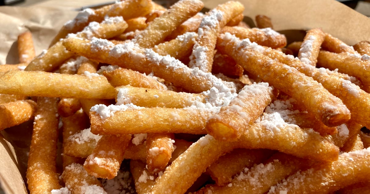 wing zone funnel cake fries