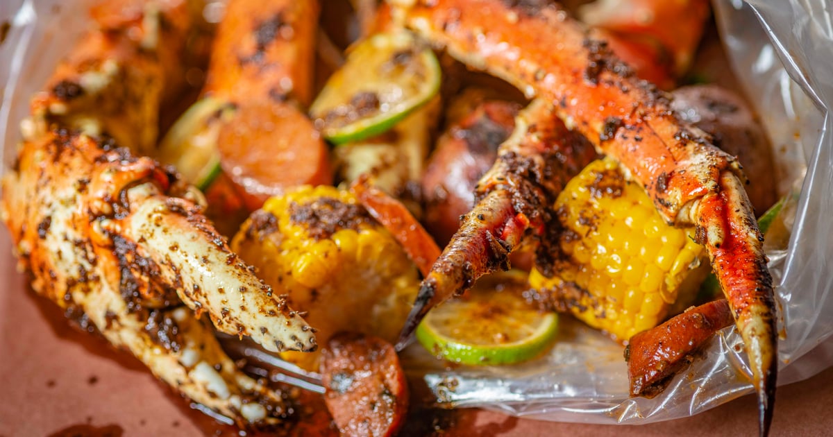 Menu Mr. Crab Seafood Boils Seafood Restaurant in Reno, NV