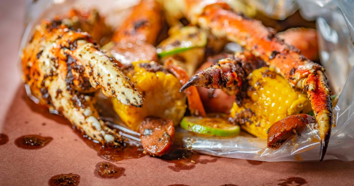 KING CRAB LEGS Main Mr. Crab Seafood Boils Seafood Restaurant in