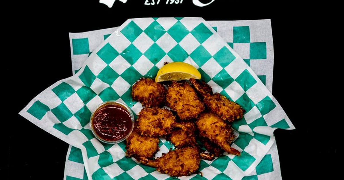 Coconut Shrimp Basket Restaurant Menu Wesley's Restaurant Seafood