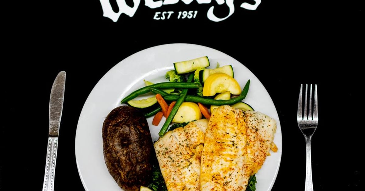 *Atlantic Flounder Restaurant Menu Wesley's Restaurant Seafood