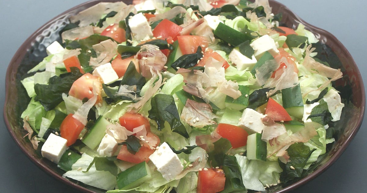 Tofu Salad - Menu - Gyotaku Japanese Restaurants - Hawaii
