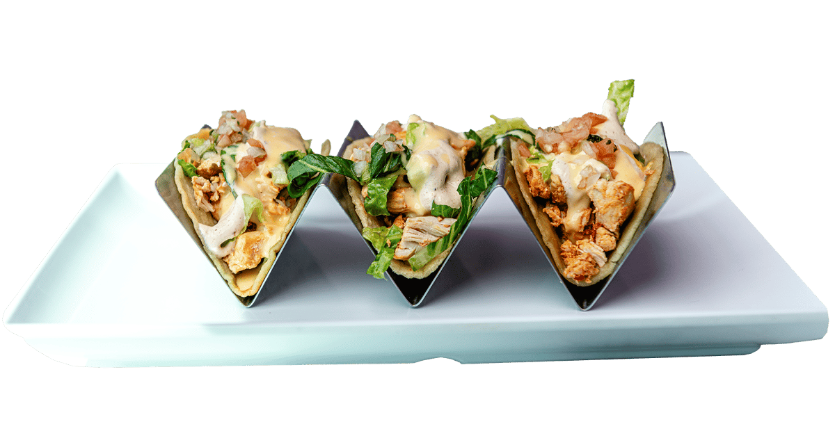 Pollo Enchilado Tacos Food Menu Sugar Factory Dallas