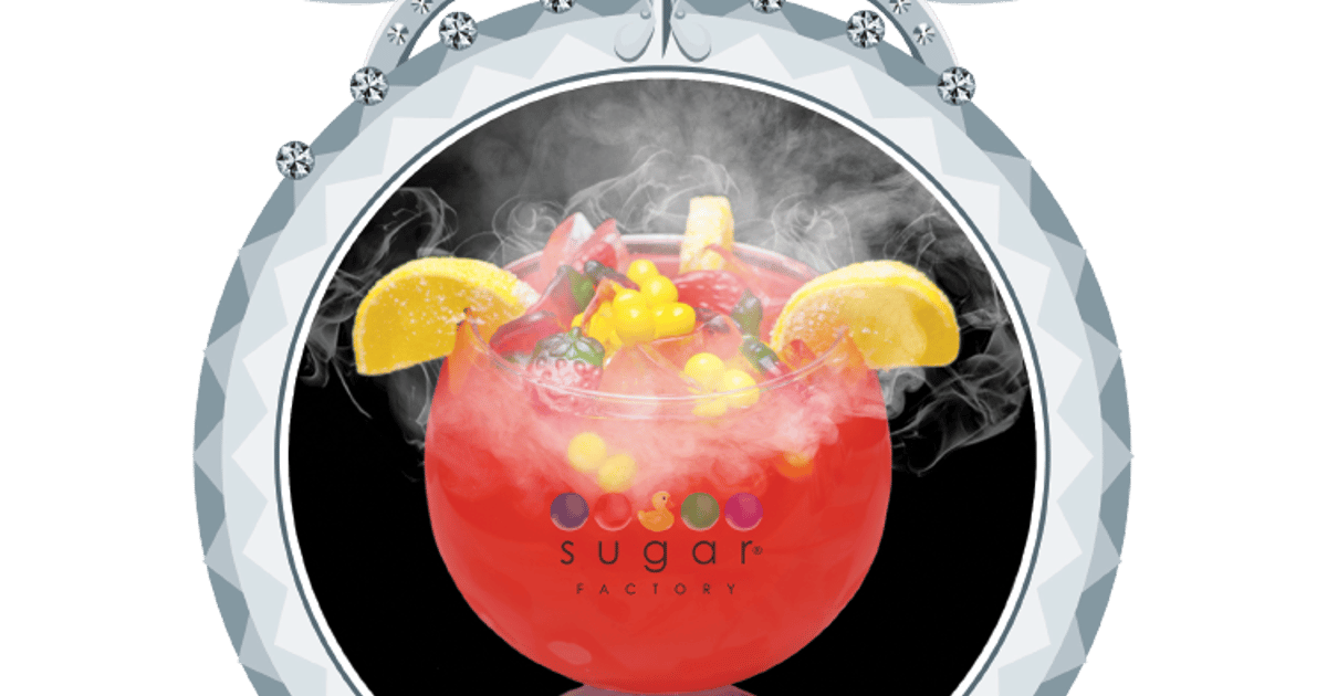 Strawberry Lemonade Smash Goblet - Goblets - Sugar Factory