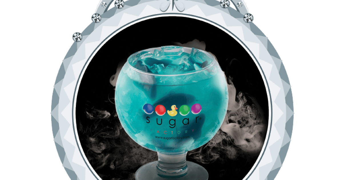 Ocean Blue Goblets Sugar Factory Baha Mar