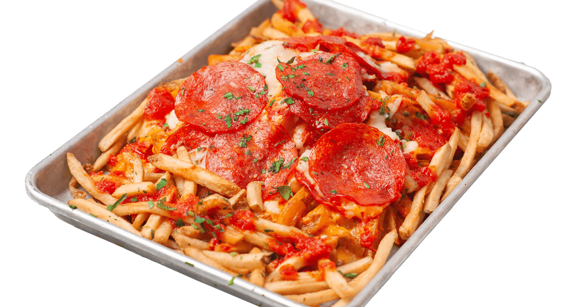 Brooklynn's Pizza Loaded Fries - Sugar Factory