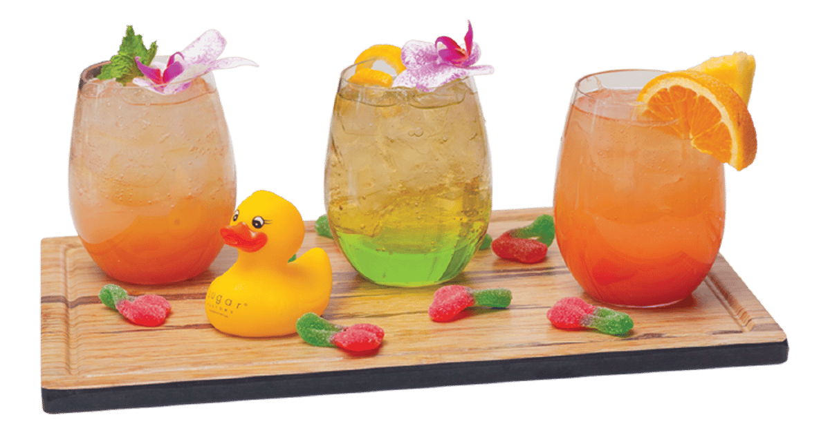 Mimosa Flights Available Brunch Drinks Sugar Factory