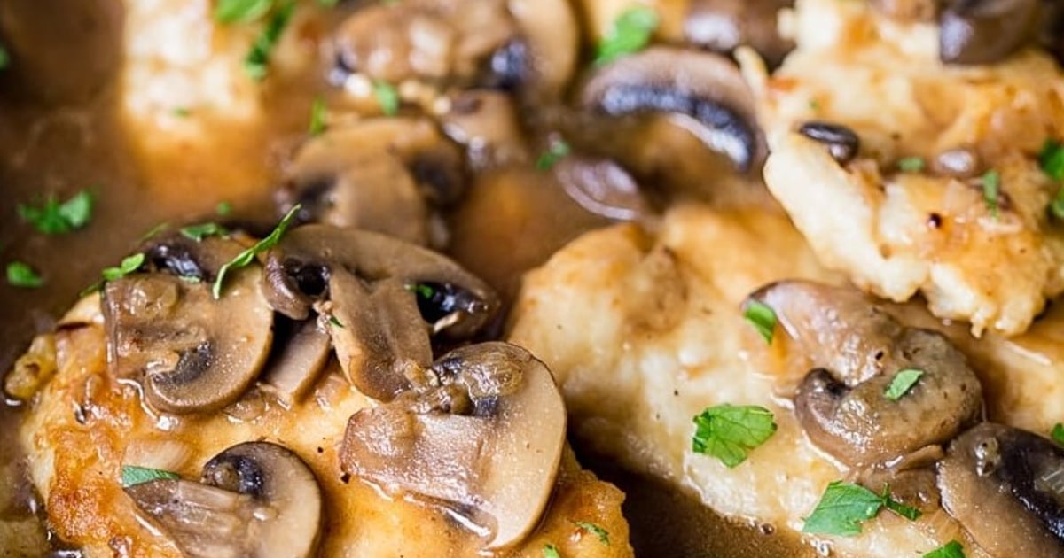 Chicken Marsala Food Menu Tomato Thyme Restaurant in San Jose, CA