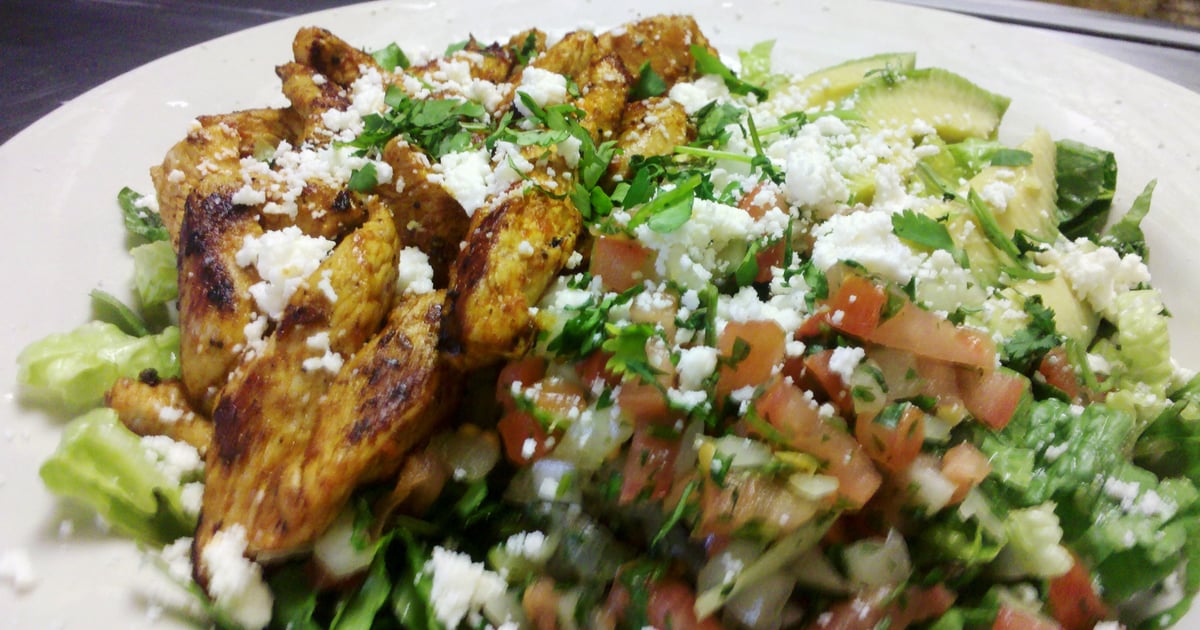Baja Chicken Salad Lunch/Dinner El Paso Mexican Restaurants